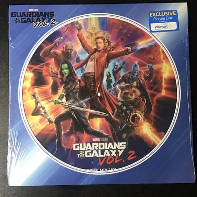 Guardians Of The Galaxy Vol. 2 Vinyl Picture Disc Sealed Walmart Exclusive - Image 1 of 4