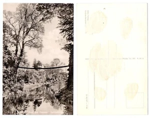 103334 - Wörlitzer Park - Kettenbrücke - Echtfoto - alte Ansichtskarte - Bild 1 von 1