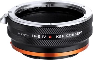 K&F Concept EF-E Mount Adapter Canon EF EF-S Objektiv auf SONY-E NEX Mount Kameras - Bild 1 von 8