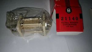 JAMES MILLEN ULTRA MIDGET KONDENSATOR 140 mmf Amateurfunk Röhrenradio variabler Kondensator - Bild 1 von 9