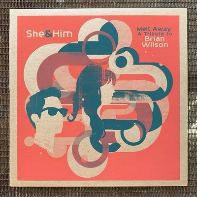 She & Him Melt Away Tribute to Brian Wilson Orange LP 2022 Fantasy 63/250 - Image 1 of 4