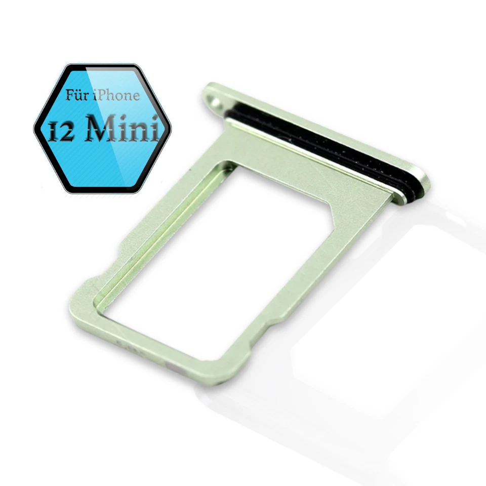 REPLACIFY Sim Tray für Apple iPhone 12 Mini Karten Halter Fach Slot Adapter