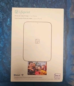 Lifeprint 3x4.5 Portable Photo AND Video Printer for iPhone and Android. - Picture 1 of 7
