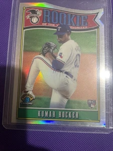 2025 Bowman Chrome Rookie of the Year Favorites Kumar Rocker RC Texas Rangers - Bild 1 von 3