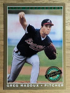 1993 O-Pee-Chee Premier Star Performers #19 Greg Maddux - Imagen 1 de 2
