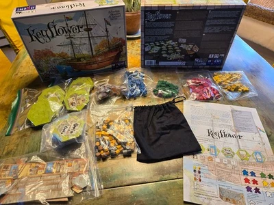 Usado en muy buen estado --- Juego base KEYFLOWER Completo Super Divertido Juego de Mesa Foto 1 de 4