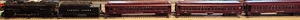 Lionel 726 BERKSHIRE WITH RED BRUSHPLATE AND 3 2625 IRV. PULLMANS IN GOOD COND. - Picture 1 of 21