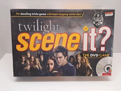 Twilight Scene It? Board Game The DVD Game Mattel 2009 New SEALED Read - Image 1 of 4