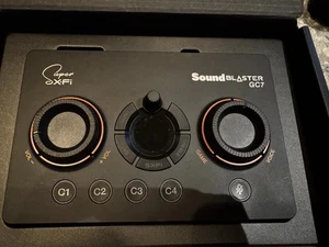 Creative Sound Blaster GC7 Game Streaming, Super X-Fi, 7.1 Virtual Surround - Picture 1 of 2