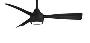 Minka-Aire Skinnie 44" Outdoor Ceiling Fan with LED Lights & Remote Control Coal - Picture 1 of 10