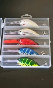 5 Quality Fishing Lures Bass Bream Trout Cod 12cm 28grams AU SELLER AU STOCK - Picture 1 of 11