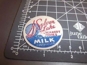 Sylvan Lake Creamery Alberta Canada Milk cap, cool collectible - Picture 1 of 1