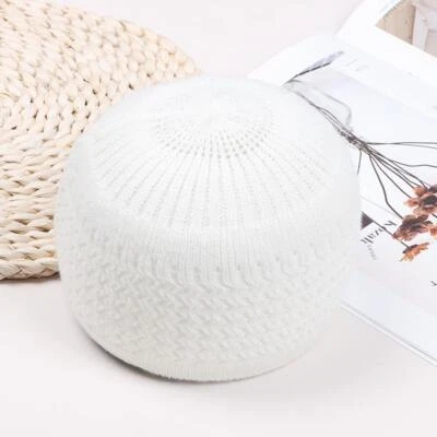 New Skull Cap Men Prayer Muslim Cap Mosque Hats Islamic Beanies Cap - image 1 of 4