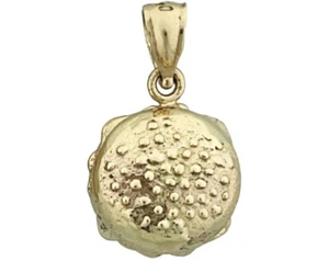 14K Gold 3D Hamburger Charm - Bild 1 von 6
