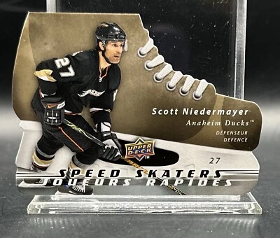 2008-09 Upper Deck McDonald’s Speed Skaters Scott Niedermayer Anaheim Ducks - Image 1 of 2