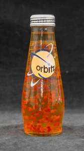 Vintage Orbitz 1990’s Fruit Flavored Drink Orange Vanilla Sealed Soda - Picture 1 of 6