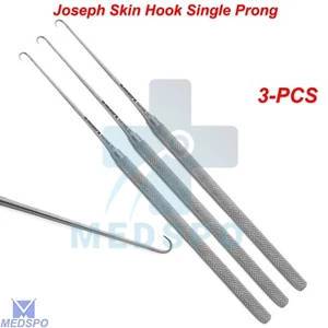 Surgical Joseph Retractor Skin Hook Sharp Prong Delicate Soft Tissue Instruments - Picture 1 of 5