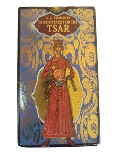 Cartas del Tarot TAROT DORADO DEL ZAR POR A.A. ATANASSOV, LO Scarabeo Italia - Imagen 1 de 11