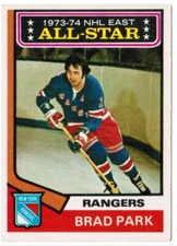 1974-75 O-Pee-Chee Brad Park New York Rangers #131