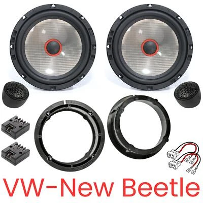 Audio System CARBON 165 Lautsprecher Boxen Set kompatibel für VW New Beetle - Bild 1 von 4