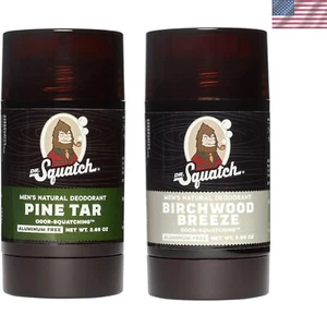 All-Natural Men's Deodorant with Charcoal - Long Lasting Protection 2-Pack - Picture 1 of 2