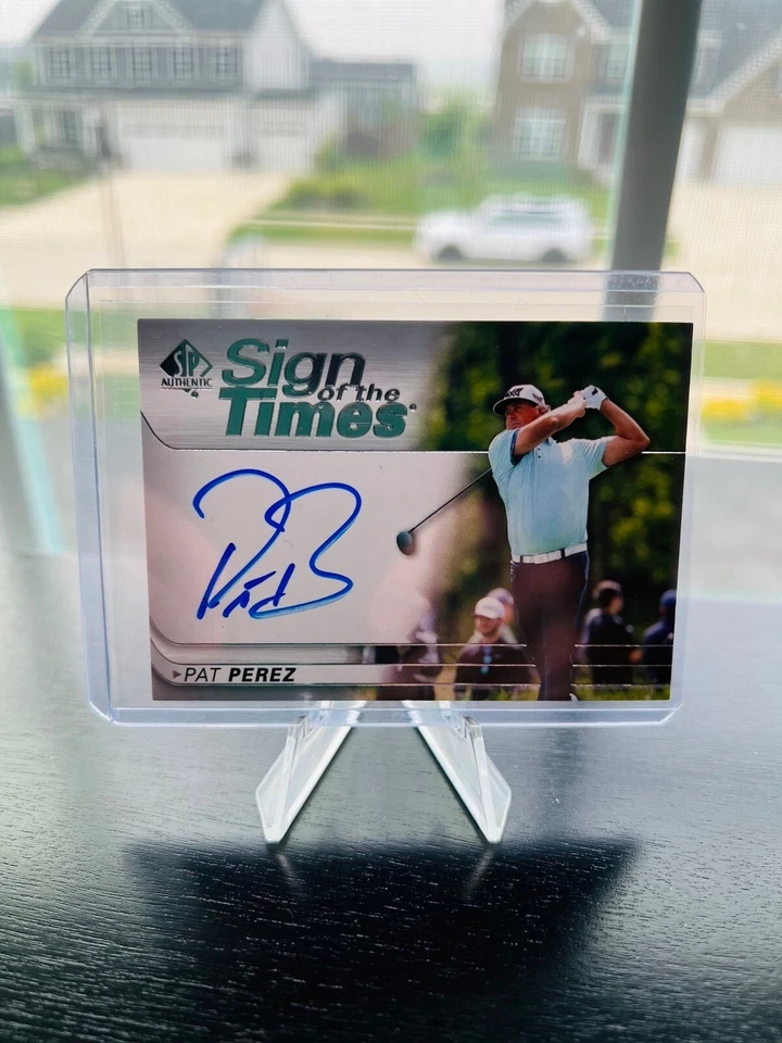 2021 SP Authentic Sign of the Times Pat Perez #SOTT-PP Auto - Image 1 of 2