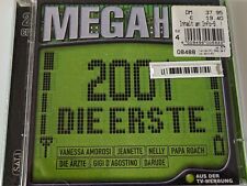 Various Mega Hits 2001 Die Erste Vanessa Amorosi Nelly Papa Roach Die Ärzte 2 CD