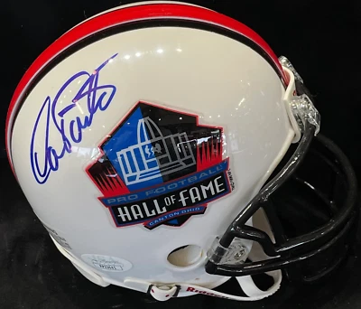 Dan Fouts Autographed Hall of Fame Mini Helmet (JSA) - Image 1 of 2