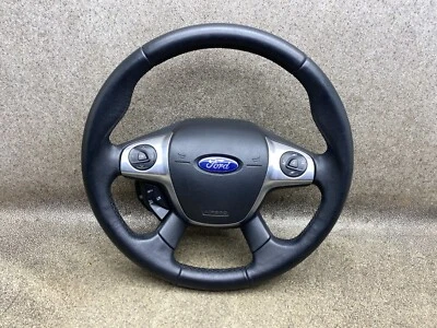 Lederlenkrad AM513600BH EM51-R042B85-BA 182Tkm Ford Kuga II DM2 15.1959.169 - Bild 1 von 4