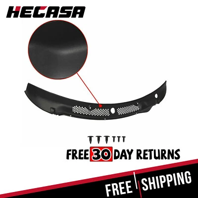 HECASA For 94-98 Ford Mustang Cobra Cowl Vent Windshield Wiper Grille Panel 2DR - Image 1 of 4