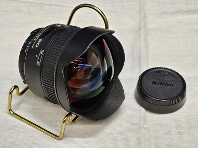 Lente de cámara Nikon 14 mm 1:2,8D ED RF AF Nikkor gran angular montaje F Japón ¡BONITA! Foto 1 de 4