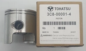 GENUINE TOHATSU Piston (STD) "M50D2 MD40B2" | OEM PN 3C8-00001-4 - Picture 1 of 1