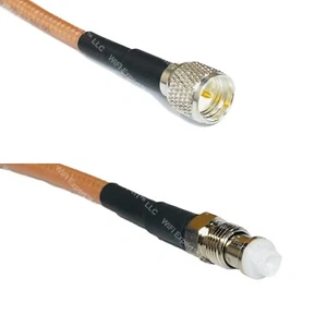 RG400 MINI UHF MALE to FME FEMALE RF Cable FAST-SHIP LOT - Picture 1 of 1