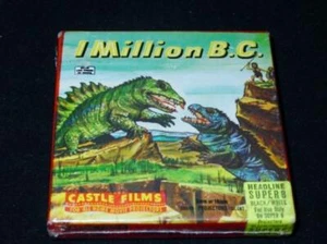 Castle Films - 1 Million B.C. - Headline Super 8mm Vintage Movie #1017 (SEALED) - Picture 1 of 2