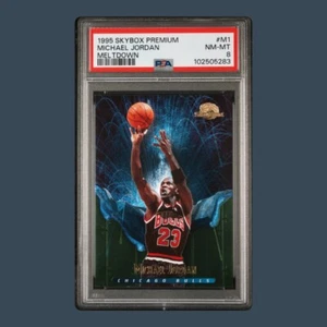 1995 Skybox Premium Michael Jordan Meltdown PSA 8 NBA Chicago Bulls - Bild 1 von 3