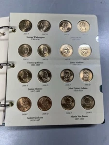 Littleton US Presidential Dollar Buch + Sammlung - 19 Münzen alle unzirkuliert - Bild 1 von 13