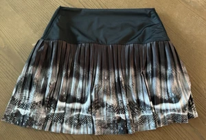 LUCKY IN LOVE X Bethanie Mattek Sands pantaloncino tennis pickleball nero bianco taglia XS - Foto 1 di 4