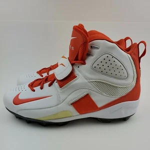 Nike Air Zoom Boss Turf Football Shoes Cleat Orange Lacrosse 310964-181 Size13.5 - Picture 1 of 7