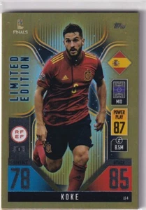 Topps Match Attax Nations League 2022 LE 4 Koke Edición Limitada - Imagen 1 de 1