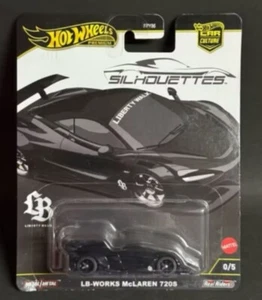 HOTWHEELS 2025 CAR CULTURE SILHOUETTES LB-WORKS 720 S MC LAREN CHASE 0/5 CAR NEW - Picture 1 of 2