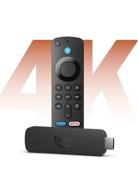Amazon Fire TV Stick 4K New 2024 Gen  Alexa Voice Remote 4K Wi-Fi 6 Dolby HDR10+ - Image 1 of 4