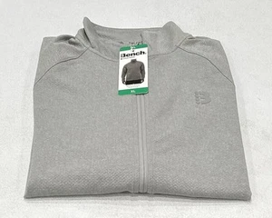 Bench Men's Urbanwear Moisture Wicking Full Zip Knit Jacket, Gray, Size XL - Picture 1 of 4
