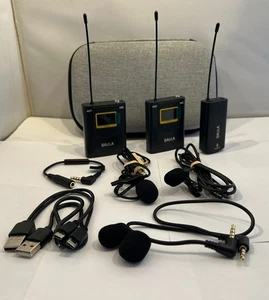 Balila Kabelloses Lavalier Mikrofon für Android Smartphone – UHF Dual - Bild 1 von 5