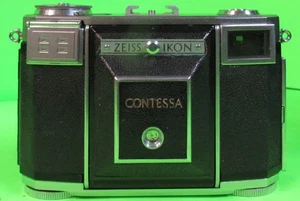 Cámara telémetro Zeiss Ikon Contessa 35 con lente Tessar de 45 mm 533/24 y estuche funciona - Imagen 1 de 10
