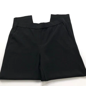 Chico's 1R US 8 (Fit 33W 27.5L) High Rise Elastic Polyester Pull On Pants Black - Picture 1 of 11