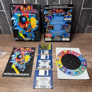 Zool: Ninja of the 'Nth' Dimension Atari ST/STE Big Box Spiel 1993 komplett - Bild 1 von 14