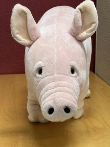 Melissa und Doug sehr großes Schwein Plüschtier Stofftier lebensecht rosa 32x15 - Bild 1 von 12