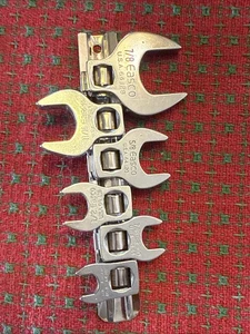 Vintage EASCO TOOLS Crowfoot Wrench Set USA 🇺🇸 NOS - Picture 1 of 10
