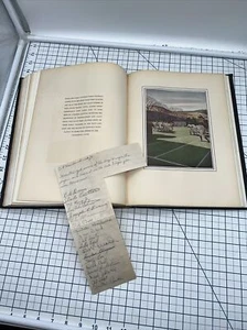 1933 NAVY MIDSHIPMEN FOOTBALL TEAM SLADE CUTTER AUTOGRAPH & 1934 USNA YEARBOOK - Picture 1 of 24