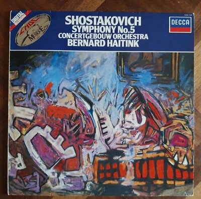 SHOSTAKOVITCH: Symphony n°5 -  Haitink - Concertgebouw - Decca LP Ex - Photo 1/2